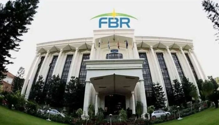 This image released on March 3, 2022, shows the FBR building. — Facebook@Federal Board of Revenue