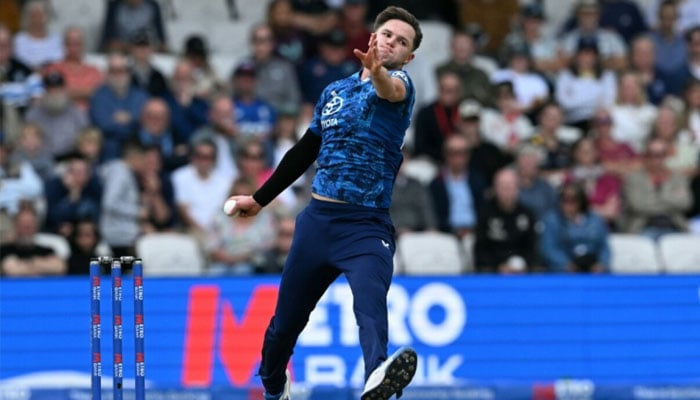 Hampshire fast bowler Sonny Baker made his international debut in an ODI against South Africa at Headingley in 2025. —AFP/File