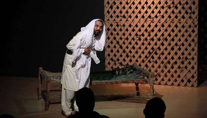 An image from a theatre play ‘System Down Hai’ at the Arts Council of Pakistan (ACP) on June 15, 2026. —Facebook@ACPKHI