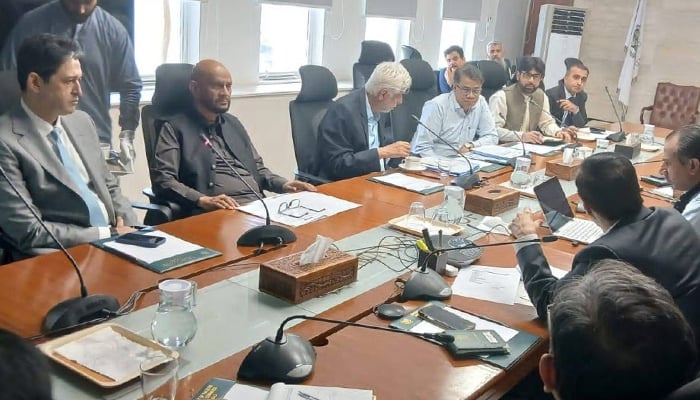Representatives of the pharmaceutical industry during a meeting. — PPMA