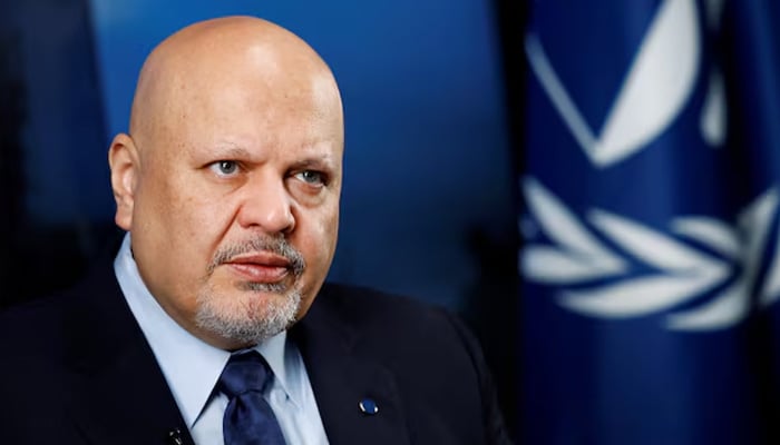 International Criminal Court (ICC) Prosecutor Karim Khan attends an interview with Reuters in The Hague, Netherlands January 16, 2025. — Reuters