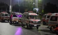 10 Injured As Vehicle Crashes Into Gathering Near DHA Imambargah