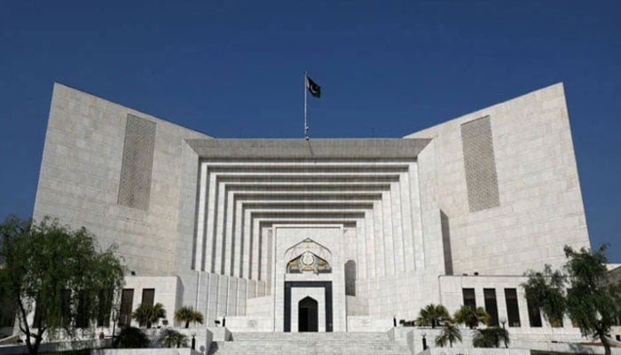 A general outside view of the SC building in Islamabad. — Reuters/File