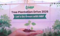 NBP Holds Tree Plantation Drive At Clifton Urban Forest