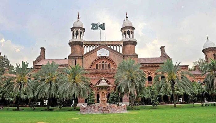 The Lahore High Court building can be seen in this picture. — APP/File