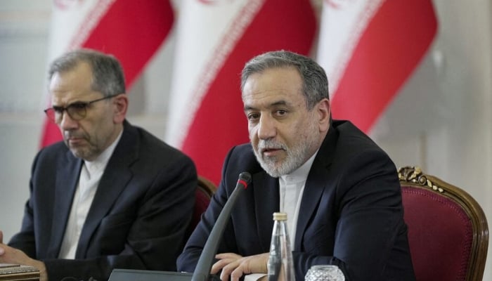 Iranian Foreign Minister Abbas Araqhchi speaks during a meeting with foreign ambassadors in Tehran, Iran, July 12, 2025. — Reuters