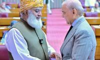 Shehbaz, Fazl Share Light Moment In NA