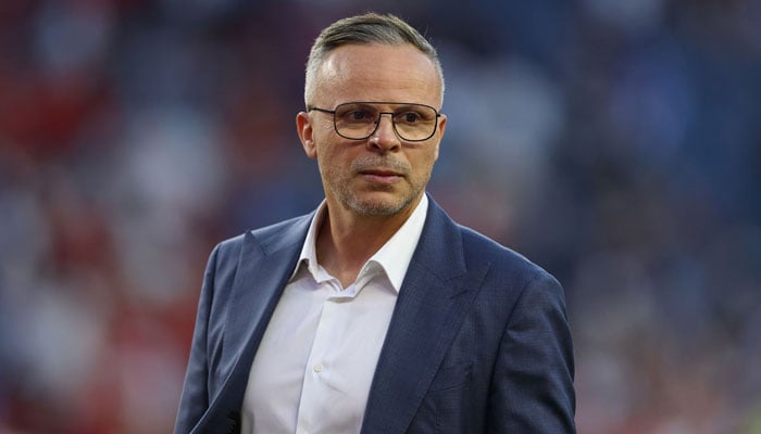 Mohamed Ouahbi, Head Coach of Morocco, looks on after the 1-0 win during the FIFA World Cup 2026 Group C match between Scotland and Morocco at Boston Stadium on June 19, 2026 in Foxborough, Massachusetts. — AFP