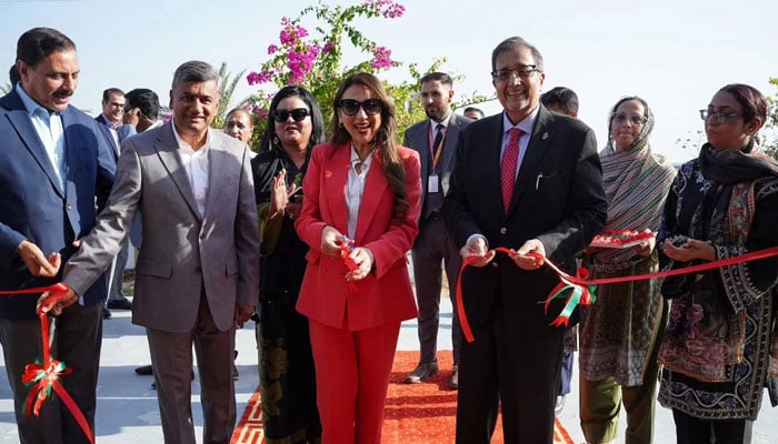 US Charge d’affaires Natalie A. Baker, as the chief guest, inaugurates the first cohort of Tech Her Forward at the Zaha Hadid Skills Centre in Silicon Village, Pakistan’s largest technology park located at Capital Smart City, Islamabad, on June 24, 2026. — Facebook@smartcitypk
