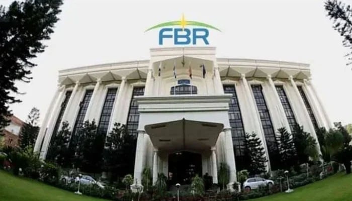 This image released on March 3, 2022, shows the FBR building. — Facebook@Federal Board of Revenue