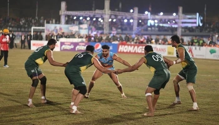 The representational image of players taking part in a Kabaddi match. — The News/File
