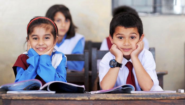 A representative image showing school students in a classroom. — Reuters/File