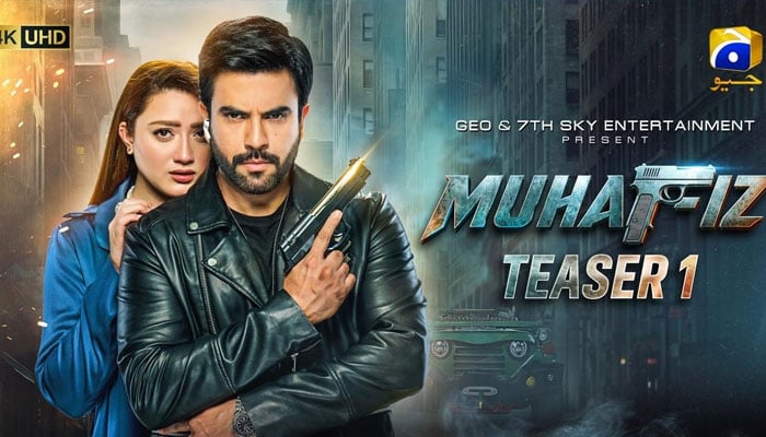 Poster of teaser for the new drama serial “Muhafiz”. —Youtube/GeoTV/File