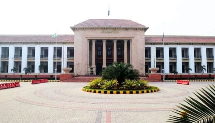 Punjab Assembly building. — Facebook@ProvincialAssemblyofPunjab/File
