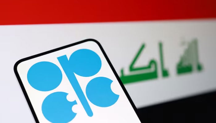 OPEC logo and Iraqi flag are seen in this illustration taken June 25, 2026.—Reuters