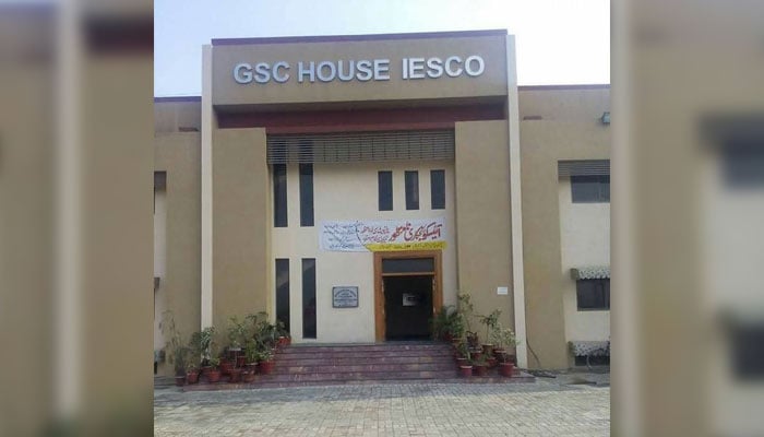 Islamabad Electric Supply Company (Iesco) office is seen in this image. — Facebook@GSC Wapda Hydro Electric Labour Union Iesco/File
