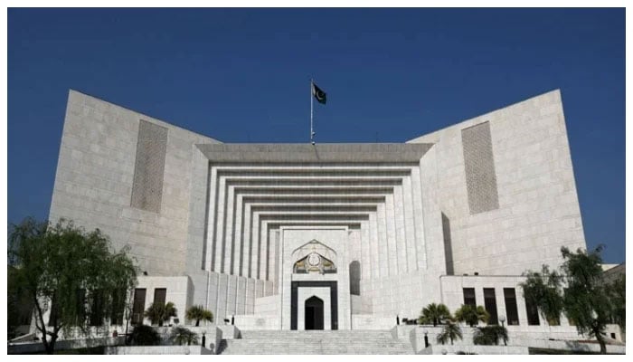 A general outside view of the SC building in Islamabad. — Reuters/File