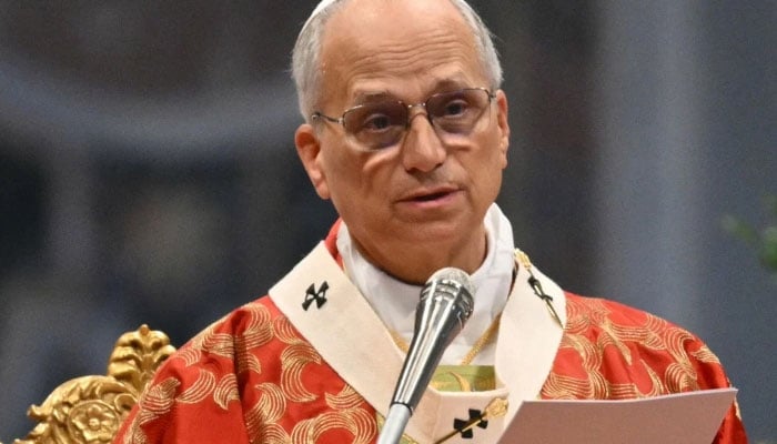 Pope Leo XIV addressing an event. — AFP/File