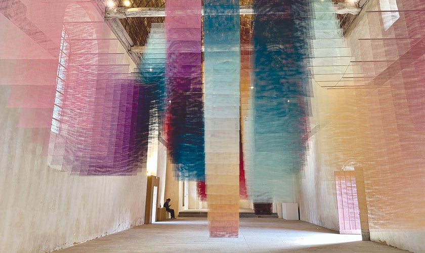 Symphony of light and fabric