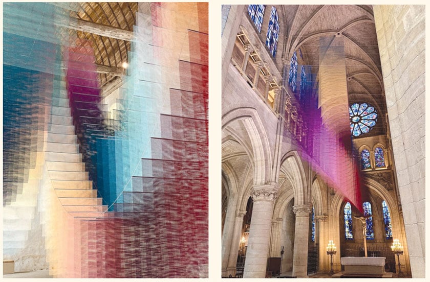 Symphony of light and fabric