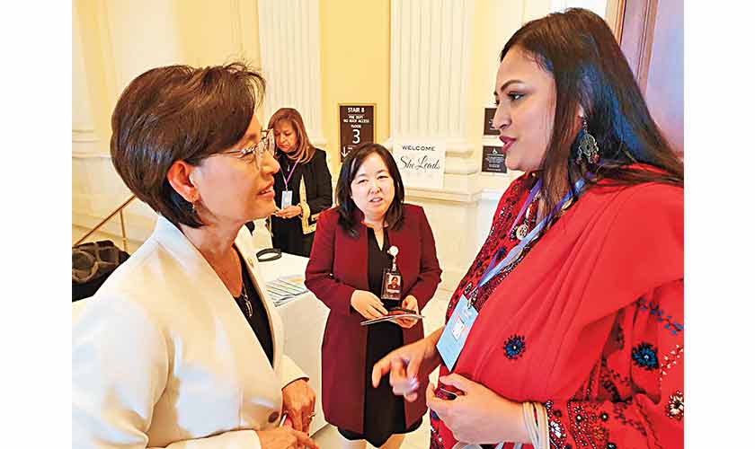 Saira Peter among 14 women honoured at ‘She Leads the Nations’ Summit