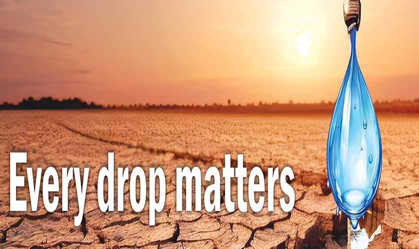 Every drop matters
