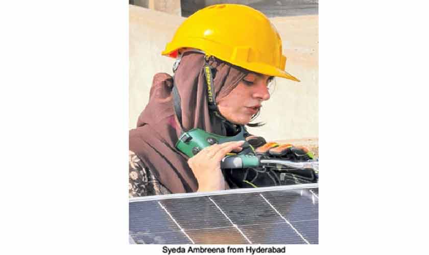 Women powering the solar shift