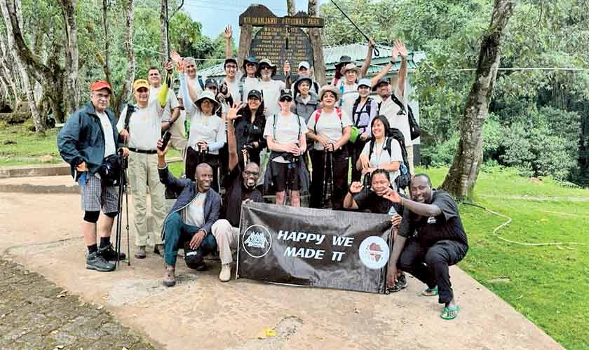 Conquering the roof of Africa