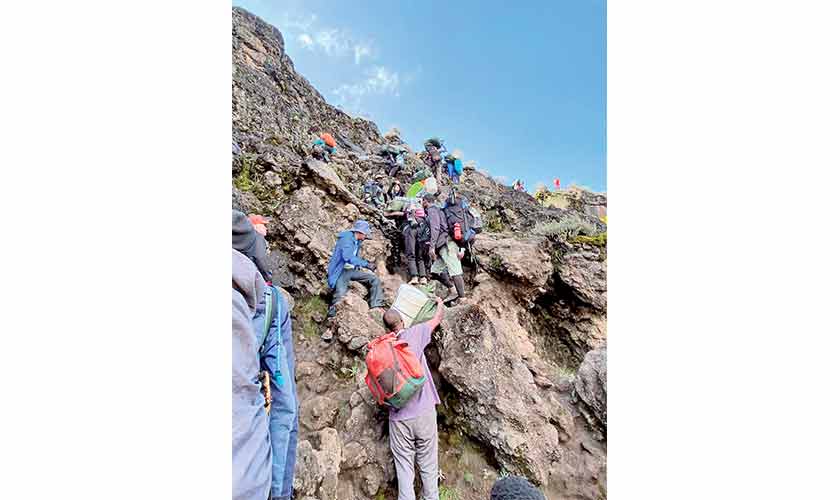 Conquering the roof of Africa