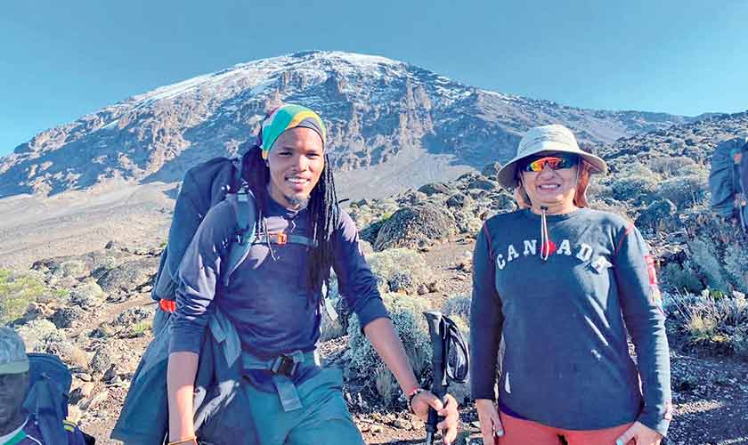 Conquering the roof of Africa