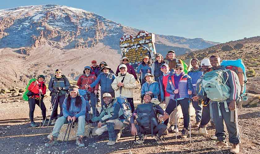 Conquering the roof of Africa