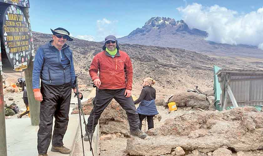 Conquering the roof of Africa