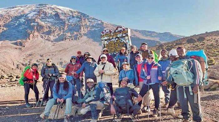 Conquering the roof of Africa