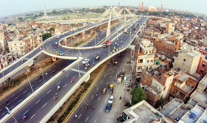 Azadi Chowk lahore Flyover Bridge