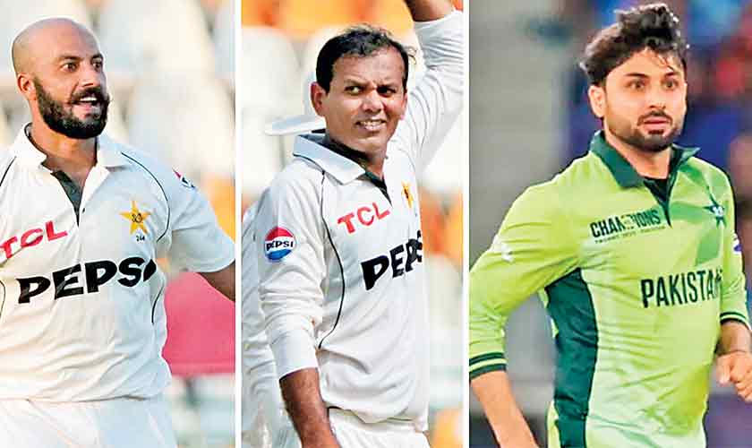 Pakistan’s hunt for a match-winning spinner continues