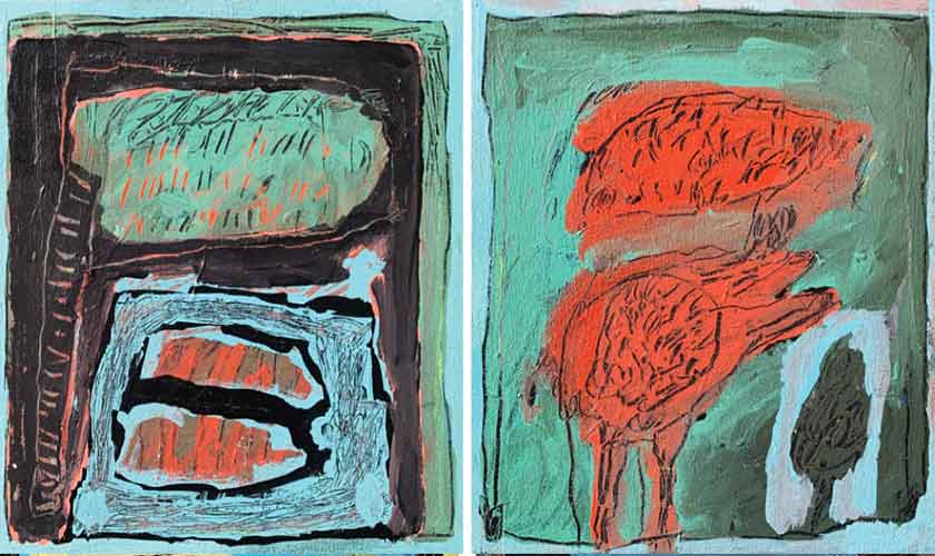 Saving Tree (Diptych).