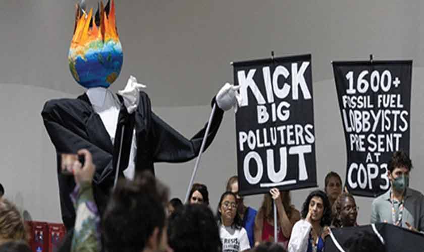 The fossil fuel lobby