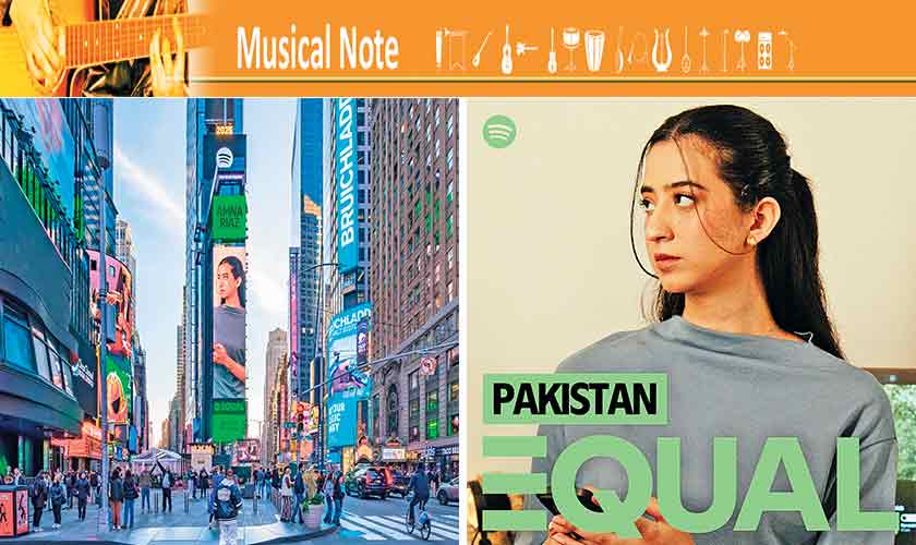Amna Riaz Shines as Spotify’s EQUAL Pakistan Ambassador