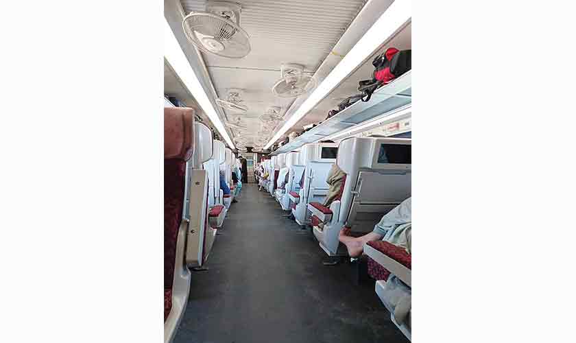 The coaches were recently imported from China.