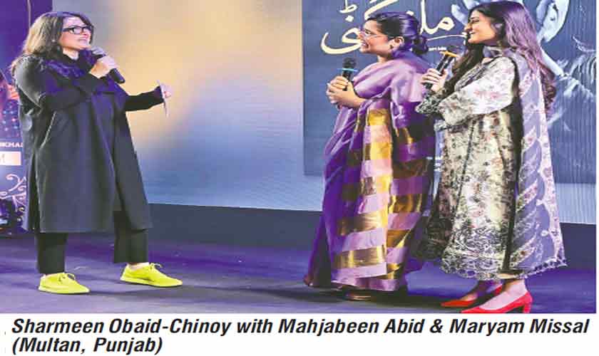 Sharmeen Obaid-Chinoy marks seventh edition of Stories She Tells programme