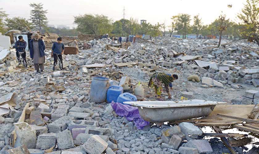 Loss and displacement