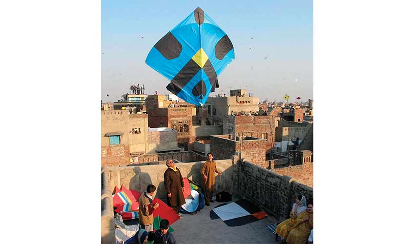 You can’t suppress Lahore’s craving for colour.” — Photo by Rahat Dar