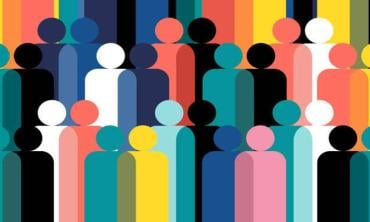 Dictatorship vs democracy in diverse societies