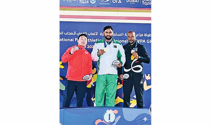 Haider Ali bags gold again in Dubai: Pakistan’s greatest Paralympian extends his reign