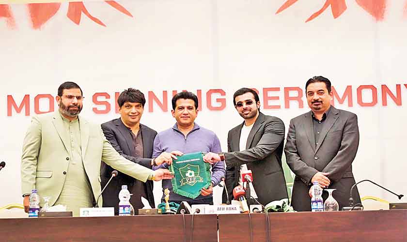 PFF-Lahore Qalandars alliance signals new era for Pakistan football