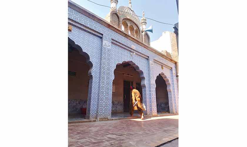 View of Khalifa Mosque in Shikarpur. — Photos by Aqeel Masroori