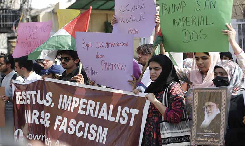 A surge in anti-US protests by civil society, coupled with the threat of cross-border militancy from Afghanistan, has triggered a heightened police response.