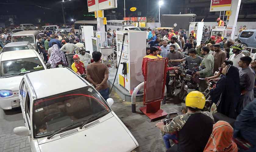 The squeeze is felt equally on the daily commute. — Photo by Rahat Dar