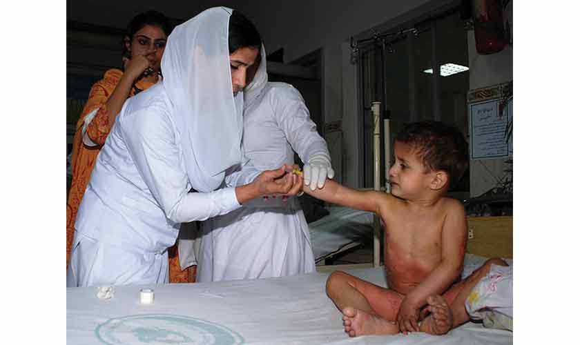 There is “no letup in emergency cases just because it’s Eid. Disease doesn’t know of vacation.” — Photos by Rahat Dar