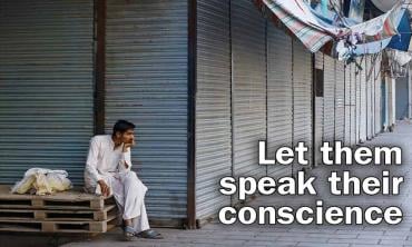 Let them speak their conscience